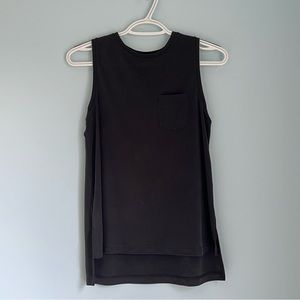 A New Day Black Pocket Tank Top (XS)